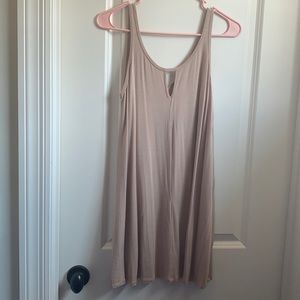 Forever 21 tan dress